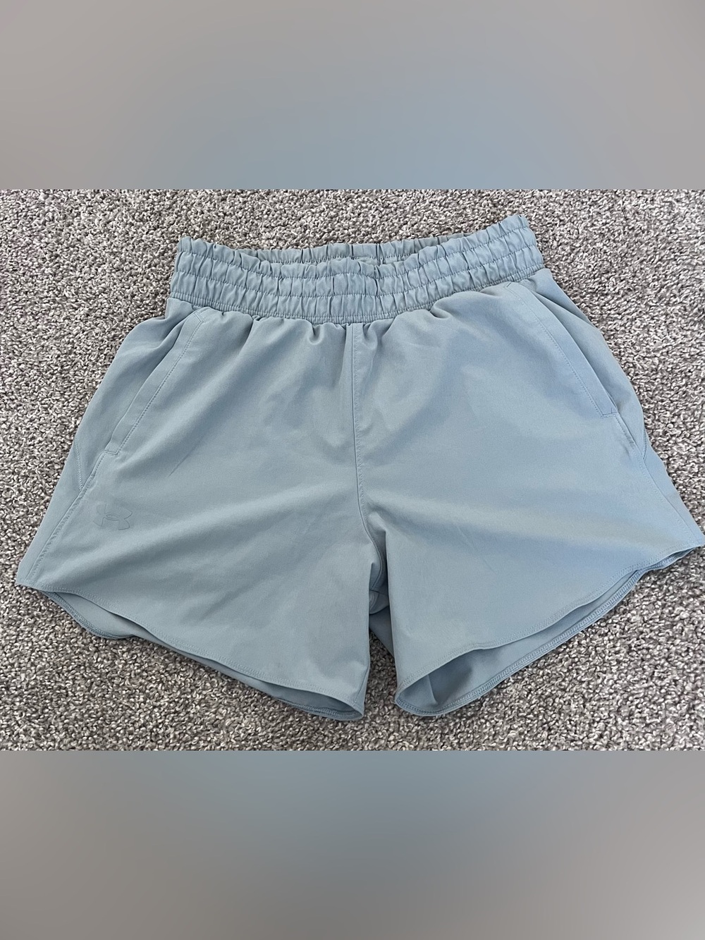 Under Armour Light Blue Women's Athletic Shorts